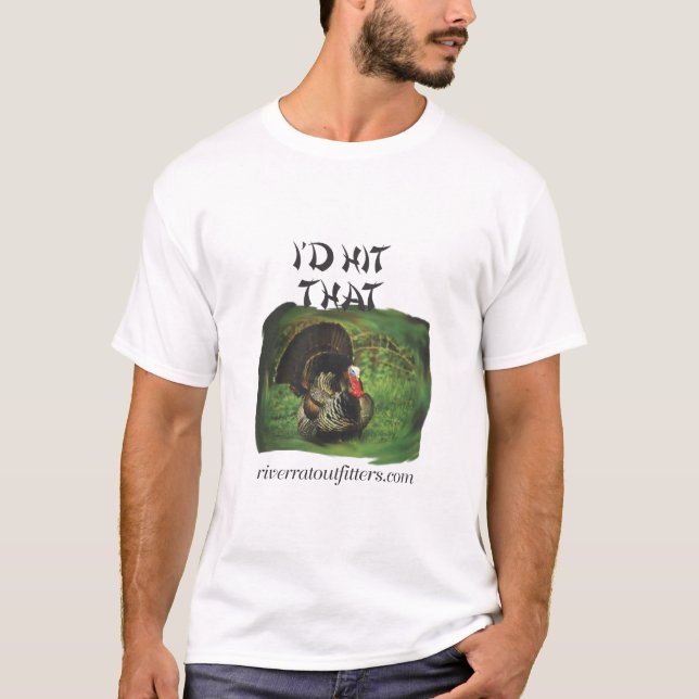 T-shirt frappez cela (Devant)