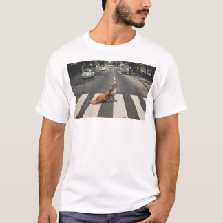 T-shirt Frappez le singe