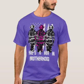 T-shirt Fraternité des femmes pompiers