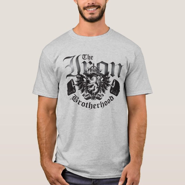 T-shirt Fraternité en fer - Chemise rayonnante (Devant)