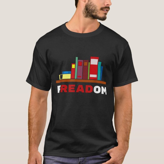 T-shirt Freadom - J'ai lu des livres interdits (Devant)