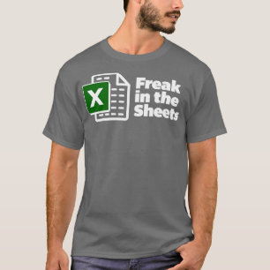 T-shirt Freak dans les feuilles Design vert Tapisserie