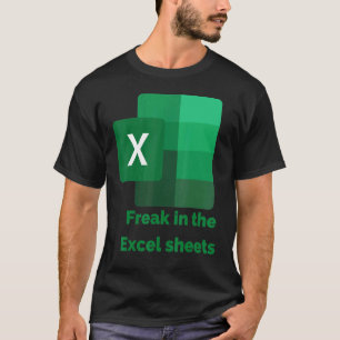 T-shirt Freak Dans Les Feuilles Excel 2