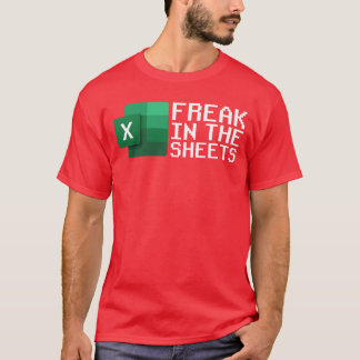 T-shirt freak in the Sheets