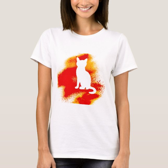 T-shirt Freak Meow-t Fur Sure (Devant)