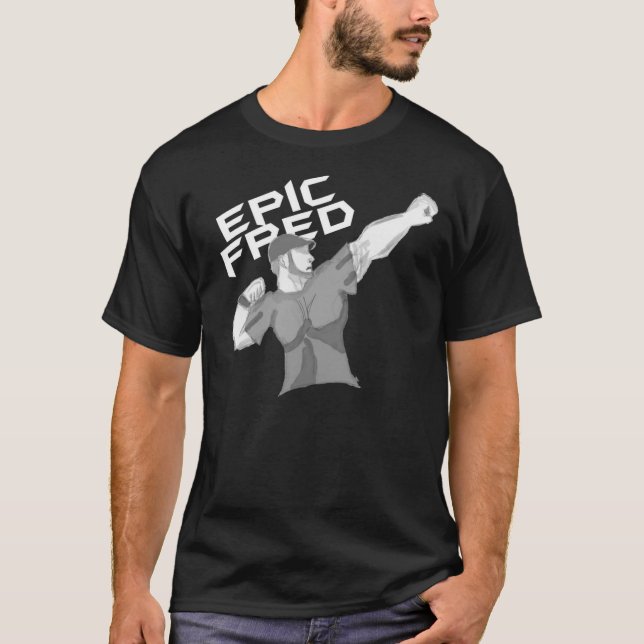 T-shirt Fred épique (Devant)