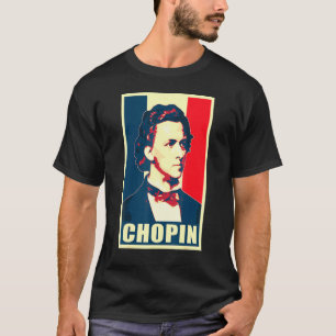 T-shirt Frederic Chopin Compositeur de musique classique R
