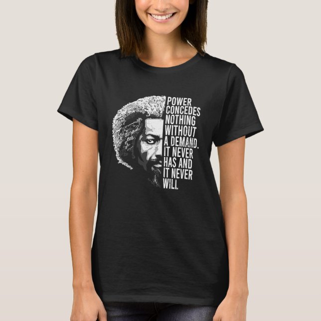 T-shirt Frederick Douglass (Devant)