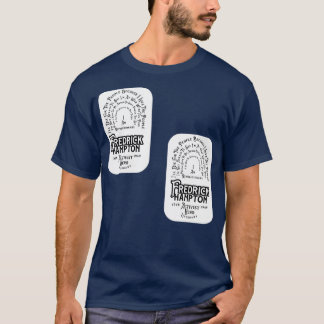 T-shirt Frederick Hampton cite un insigne rétro 2