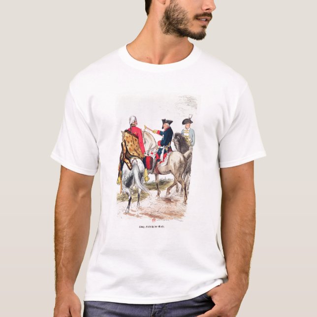T-shirt Frederick II le grand (Devant)