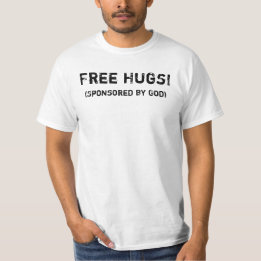 T-shirt Free Hugs ! (Sponsorisé par God)