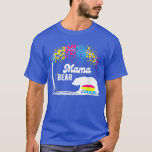 T-shirt Free Mom Hugs Fiers Mama Bear Pride transexuelle L