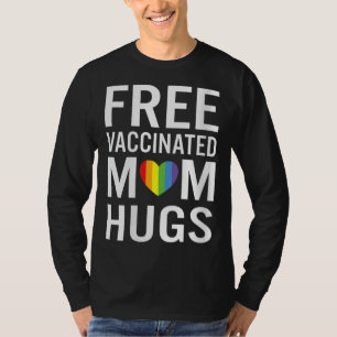 T-shirt Free Mom Hugs Gay pride LGBTQ Fier Maman Fully