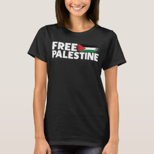T-shirt Free Palestine Arabic I Stand With Palestine Free