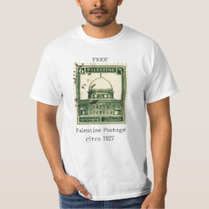 T-Shirt Free Palestine Timbre Palestine Historiq