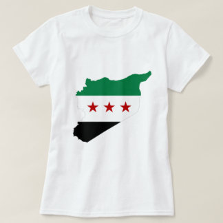 t shirt - free syria map 