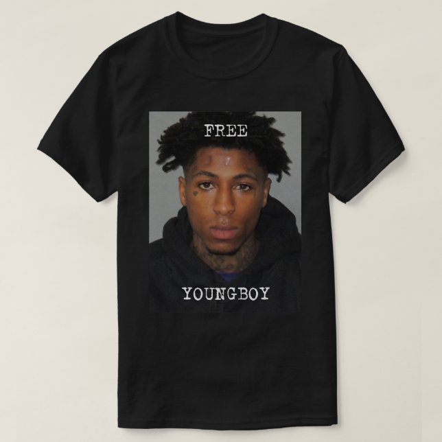 T-shirt Free Youngboy NBA Youngboy Never Broke Again Class (Design devant)