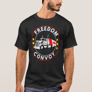 T-shirt Freedom Convoy 2022 À L'Appui Du Camionneur Canadi