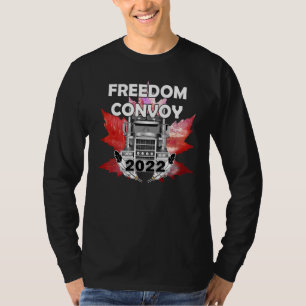 T-shirt Freedom Convoy 2022 À L'Appui Du Mandat Des Camion