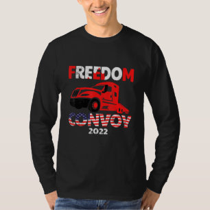 T-shirt Freedom Convoy 2022 À L'Appui Du Mandat Des Camion