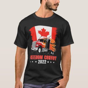 T-shirt Freedom Convoy 2022 États-Unis Canada Camion de ca