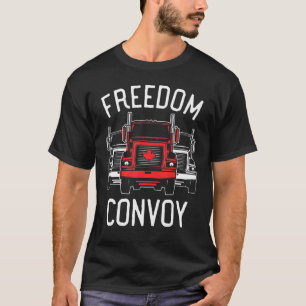 T-shirt Freedom Convoy 2022 Pour Le Mandat Des Camions Can