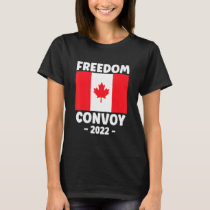 T-shirt Freedom Convoy 2022 Soutenez nos camionneurs Canad