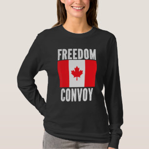 T-shirt Freedom Convoy 2022 Soutenez nos camionneurs Canad