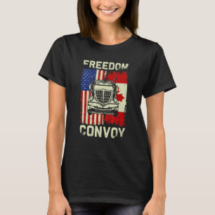 T-shirt Freedom Convoy 2022 Soutien Mand de camionneurs ca