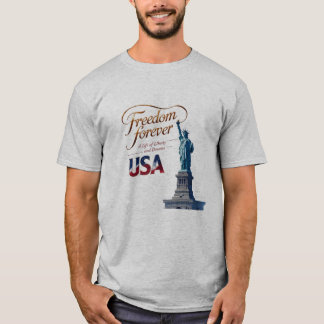 T-shirt Freedom Forever USA Tee - Statue de la Liberté