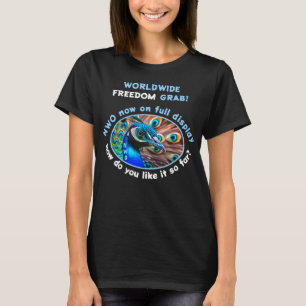 T-shirt Freedom Grab (sombre)