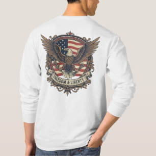 T-shirt Freedom & Liberty Classic Eagle Long Sleeve T-Sh