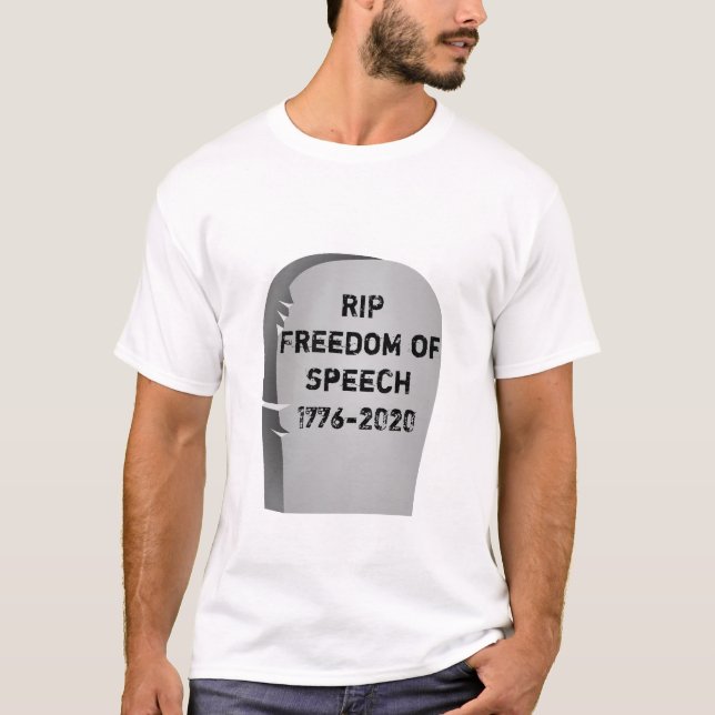 T-shirt freedom of speech (Front)