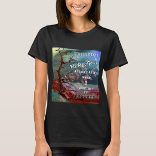 T-shirt Freedom Tree Tee - Liberté d'expression