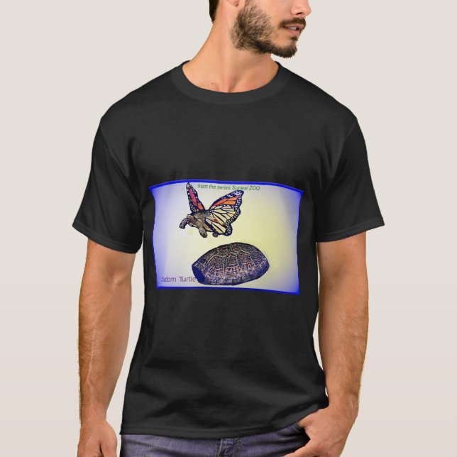 T-shirt freedom turtle (Devant)
