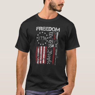 T-shirt Freedom We The People 2e Amendement Pro Gun Ar15 U