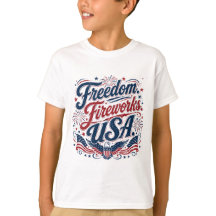 FreedomFireworksUSA–Vintage Patriotique 4 juillet