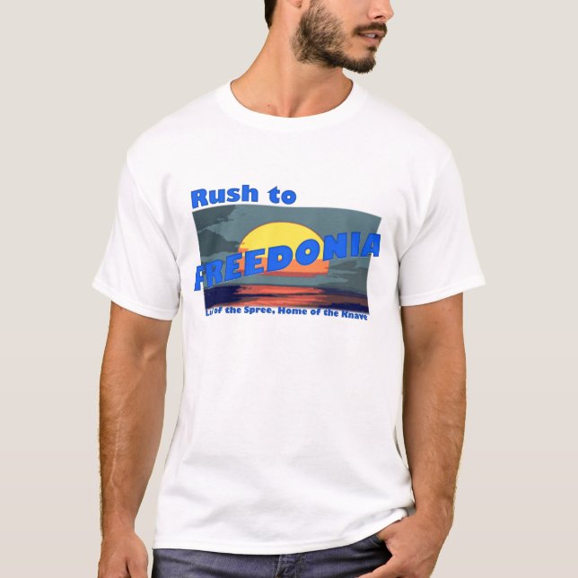 T-shirt Freedonia (Devant)