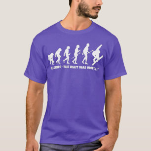 T-shirt Freeride Snowboarder Evolution de Freeride Snowboa
