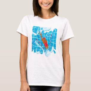 T-shirt Freestyle Focus. nage libre