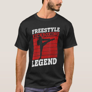 T-shirt Freestyle Kickboxing Legend Matériel Arts Kickbox