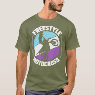 T-shirt Freestyle Motocross Racing Dirt Bike