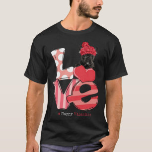 T-shirt French Buldog LOVE Frienchie Chien Maman Valentine