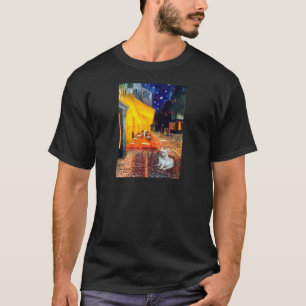 T-shirt French Bulldog 4W - Terrace Café