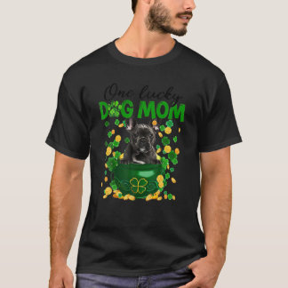 T-shirt French Bulldog Chien Maman Irlandaise Green Shamro