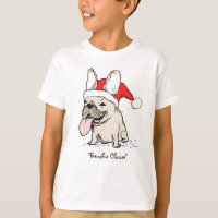 French Bulldog Funny Frenchie Chien Santa Clause