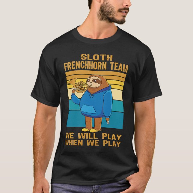 T-shirt French Horn Instrument (Devant)