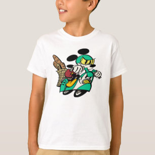 T-shirt French Mickey Course en Vespa