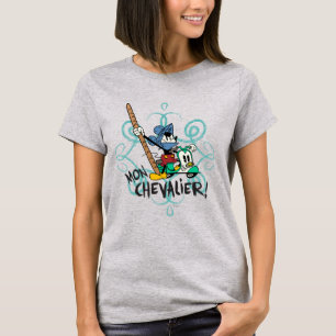 T-shirt French Mickey Mon Chevalier !