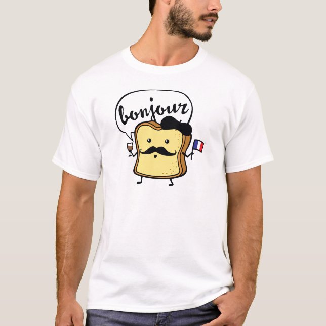 T-shirt French toast (Devant)